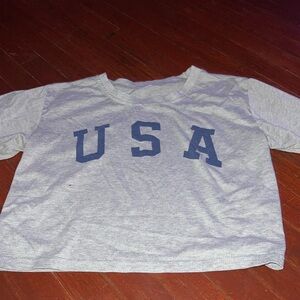 Gray USA shirt